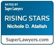 Rated by Super Lawyers Rising Stars Nicole D. Atallah SuperLawyers.com